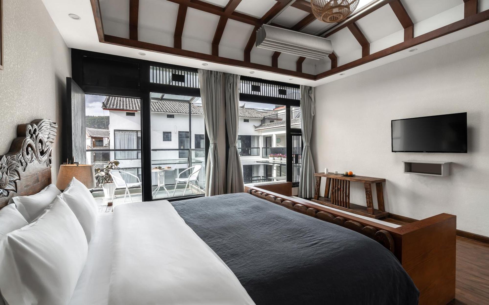Lijiang Gemmer Hotel Exteriör bild